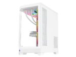 ⁦Sama 3021-White Dual USB3.0 and Type C Tempered Glass ATX Full Tower⁩ - الصورة ⁦3⁩