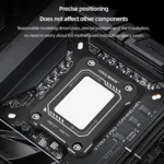 ⁦COOLMOON Intel LGA 1700 CPU Frame - Black⁩ - الصورة ⁦4⁩