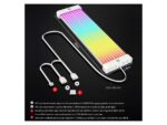 ⁦COOLMOON AOSOR AL200 Lamp Tape 5V ARGB Aura Sync Flexible Light Bar Widening Bendable Multifunctional DIY for 3x8P⁩ - الصورة ⁦8⁩