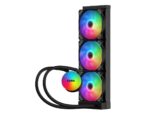 ⁦SAMA SI360 Liquid CPU Cooler 360mm Addressable RGB Pump PWM & FDB Fans AIO Water Cooler⁩ - الصورة ⁦5⁩