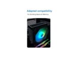 ⁦SAMA KA400D RGB CPU Air Cooler with 12cm PWM Fan,4 Copper Heat Pipes For AMDIntel⁩ - الصورة ⁦2⁩