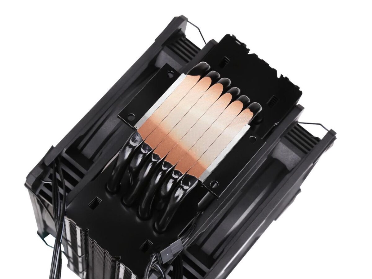 ⁦SAMA KA600D ARGB CPU Air Cooler 150MM Fan with 6 Copper Heat Pipes Air Cooling⁩ - الصورة ⁦7⁩
