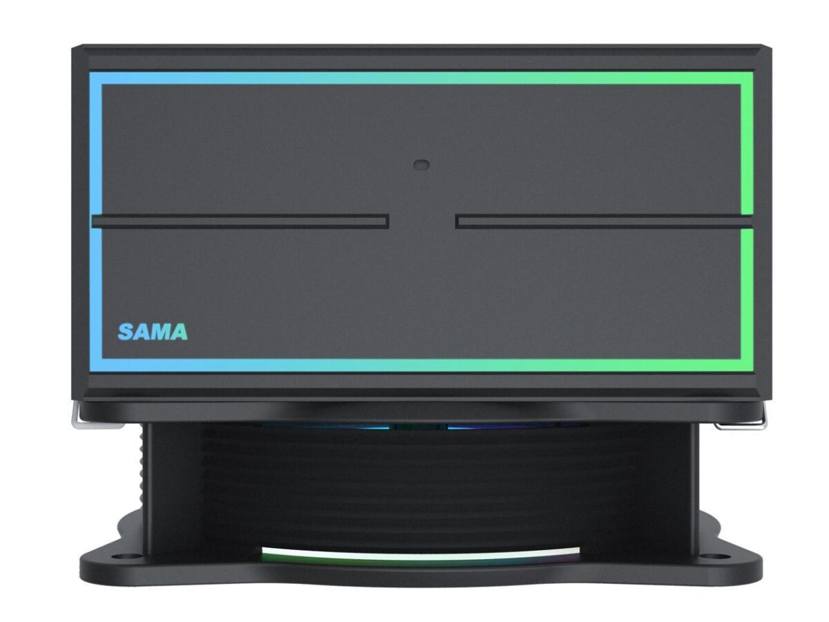 ⁦SAMA KA450D RGB CPU Air Cooler 9cm PWM Fan 4 Copper Heat Pipes For AMDIntel⁩ - الصورة ⁦7⁩