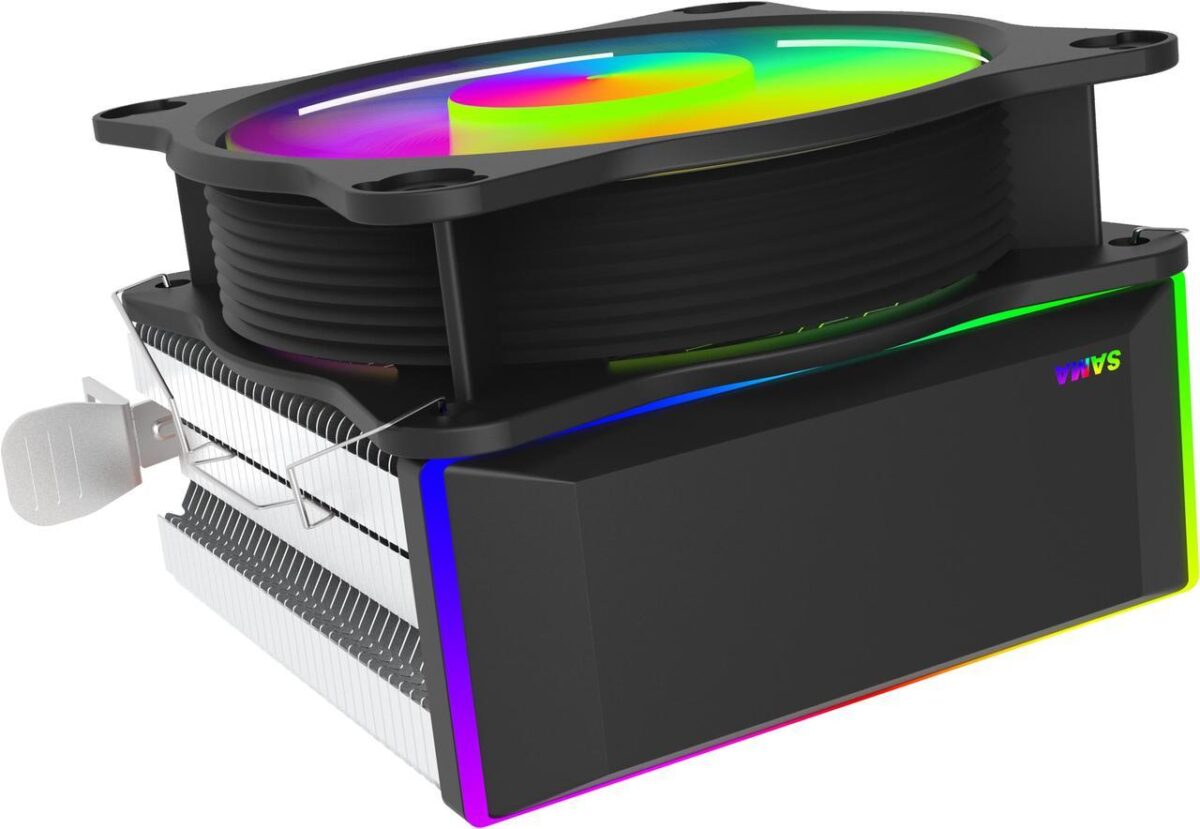 ⁦SAMA KA200D RGB CPU Air Cooler⁩ - الصورة ⁦3⁩