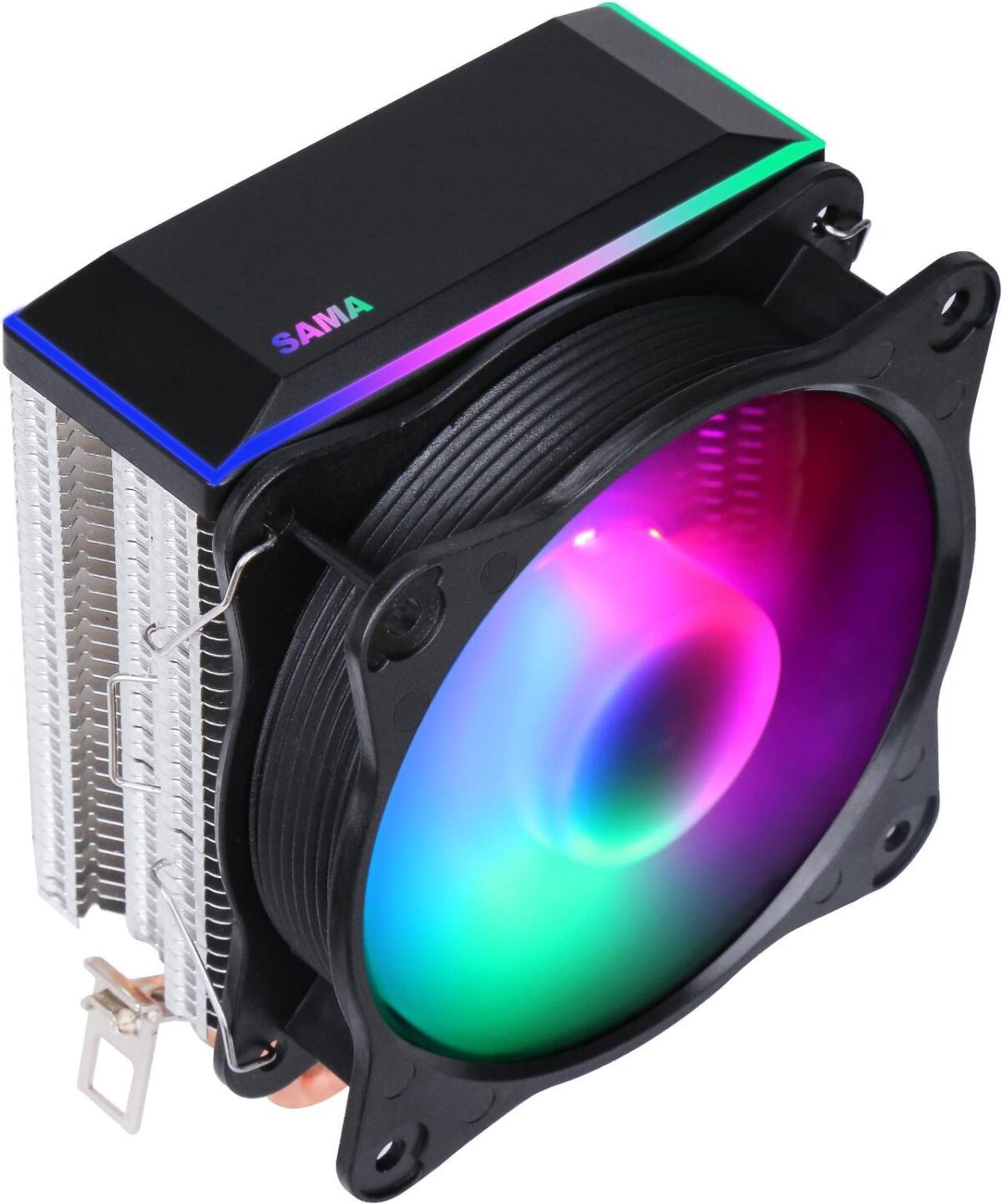 ⁦SAMA KA200D RGB CPU Air Cooler⁩ - الصورة ⁦2⁩