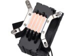 ⁦SAMA KA400I CPU Air Cooler 4 Heat Copper Pipe 120mm Cooling Fan Addressable RGB Aluminum⁩ - الصورة ⁦3⁩