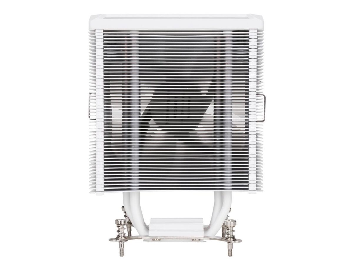 ⁦SAMA KA400I CPU Air Cooler 4 Heat Copper Pipe 120mm Cooling Fan Addressable RGB Aluminum⁩ - الصورة ⁦3⁩