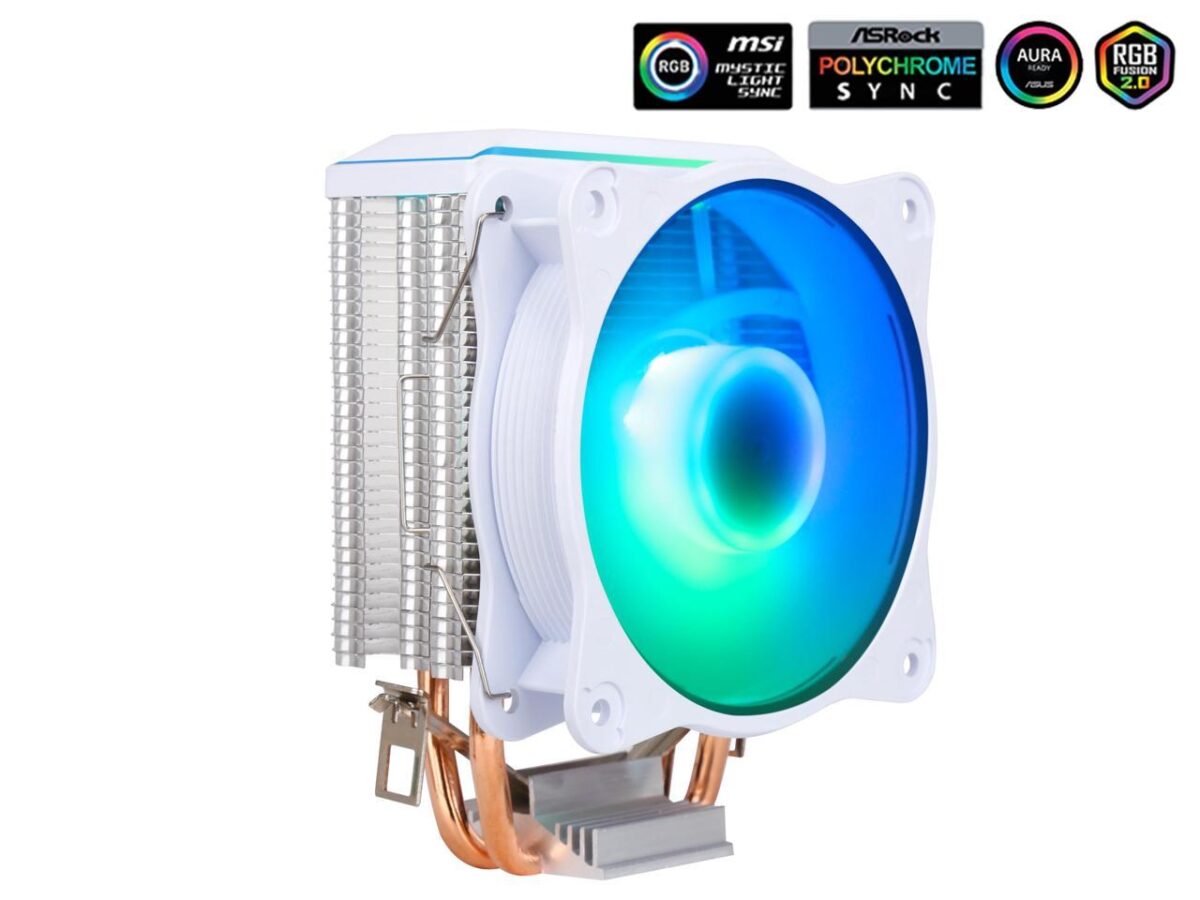 ⁦SAMA KA200DW RGB CPU Air Cooler⁩ - الصورة ⁦5⁩