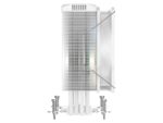 ⁦SAMA KA400I CPU Air Cooler 4 Heat Copper Pipe 120mm Cooling Fan Addressable RGB Aluminum⁩ - الصورة ⁦8⁩