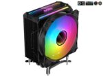⁦SAMA KA400I CPU Air Cooler 4 Heat Copper Pipe 120mm Cooling Fan Addressable RGB Aluminum⁩ - الصورة ⁦8⁩
