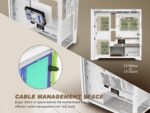 ⁦SAMA V Nature ATX mATX Mid Tower PC Case⁩ - الصورة ⁦8⁩