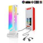 ⁦COOLMOON GH2 Vertical GPU Support Bracket Colorful 5V A-RGB⁩ - الصورة ⁦3⁩