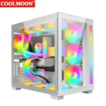 ⁦COOLMOON C200 RGB pc cable extensions pc gaming⁩ - الصورة ⁦3⁩
