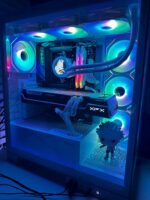 ⁦Sama Neview 2351 Black Dual USB3.0 and Type C Tempered Glass ATX Mid Tower⁩ - الصورة ⁦10⁩