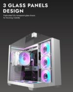 ⁦CASE DARKFLASH TH285M WHITE⁩ - الصورة ⁦5⁩