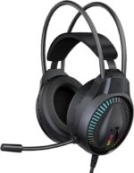 DM T710 RGB 7.1 USB Gaming Headset with Microphone