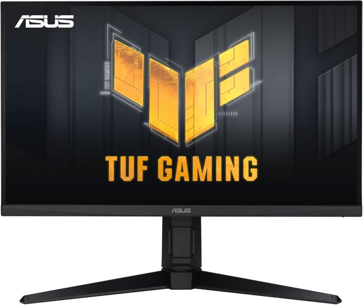 ⁦ASUS TUF Gaming 27” 1440P Monitor (VG27AQL3A) - QHD (2560 x 1440), 180Hz, 1ms, Fast IPS, Extreme Low Motion Blur SYNC, G-SYNC Compatible, Freesync Premium, 130% sRGB, DisplayHDR 400⁩ - الصورة ⁦2⁩