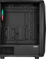 ⁦Sama 3313 ATX Tower Gaming Case with 4x120mm ARGB Fans⁩ - الصورة ⁦3⁩