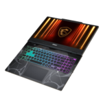 ⁦MSI Cyborg 15 B2RWFKG-296XAE, Intel Core 7-240H, RAM 16GB, SSD 512GB, RTX 5060 8GB, 15.6 FHD IPS 144Hz. Translucent Black⁩ - الصورة ⁦3⁩