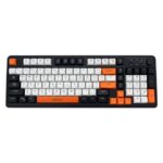 iMice AK‑300 [AR‑EN] Keyboard (Black White Orange)