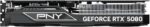 ⁦PNY RTX 5080 16GB OC GDDR7 PCI Express 5.0 Graphics Card⁩ - الصورة ⁦2⁩
