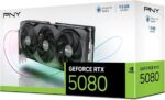 ⁦PNY RTX 5080 16GB OC GDDR7 PCI Express 5.0 Graphics Card⁩ - الصورة ⁦12⁩