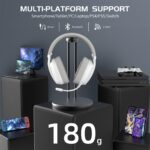 ⁦ATTACK SHARK L80 Ultra-Light Tri-Mode Gaming Headset⁩ - الصورة ⁦6⁩